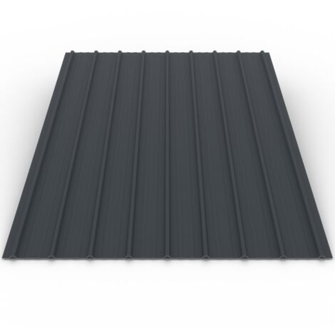 Plaque H10 Coloris Anthracite MAT RAL 7016 Dimensions 2000x915x0.30 mm