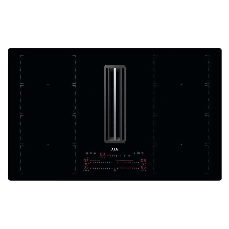 Plaque induction Aeg CCE84779CB + HOTTE INTEGREE Recyclage