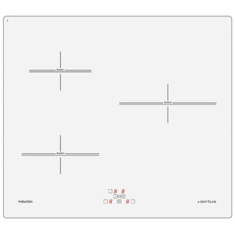 Plaque induction Airlux ATID632WHN BLANC