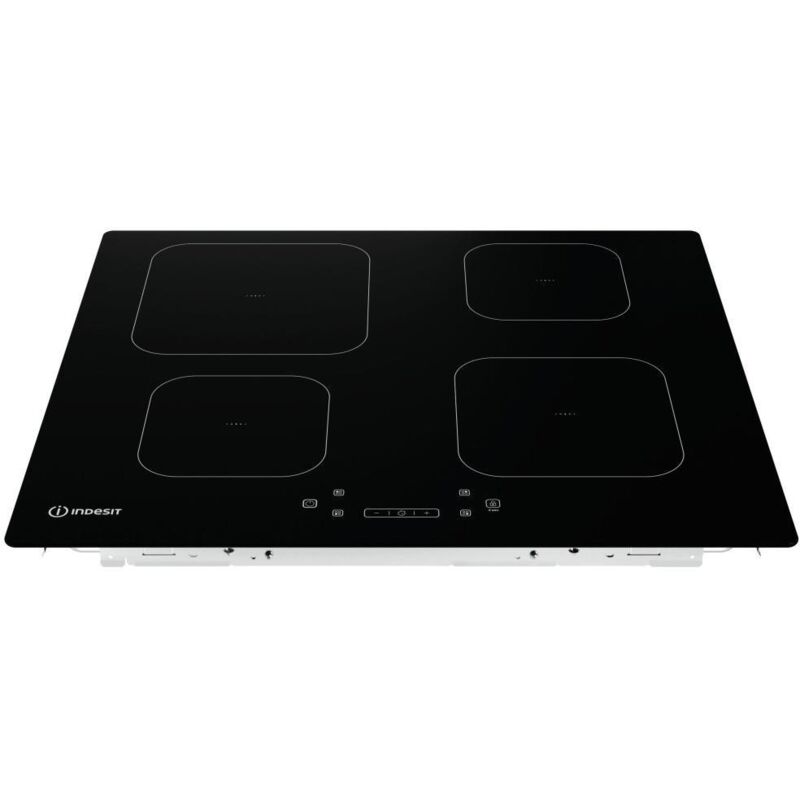 Indesit IS 83Q60 NE Table de cuisson encastrable 59 cm Induction 4 feux Noir Indesit IS 83Q60 NE Table de cuisson encastrable 59 cm Induction 4 feux Noir