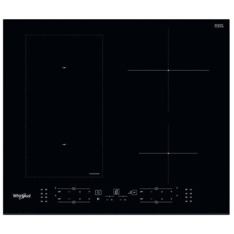 Whirlpool WL B1160 BF Noir Intégré 59 cm Plaque avec zone à induction 4 zone(s)