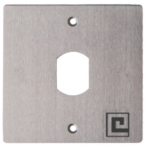 Plaque inox 80x80mm T25 - HERACLES - PCA-PL80PP