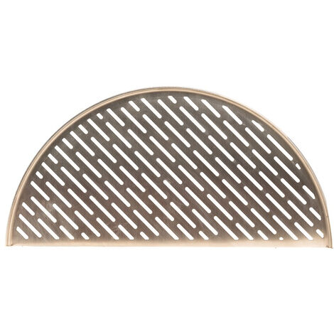 Plaque Inox Demi-Lune - Barbecue Big Joe Kamado