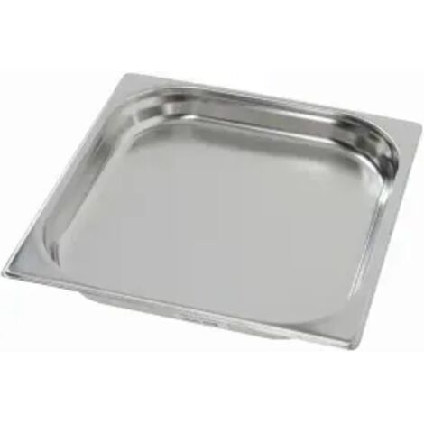 Plaque inox GN 2/3 (P)40 mm