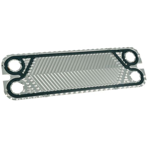 Plaque Inox Intermédiaire ARISTON 45.5x14.2cm pour Chaudière - 61400974