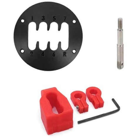 Plaque intermédiaire de levier de vitesses court/à course réduite Mod Mold Damping pour Thrustmaster - Comme illustré -