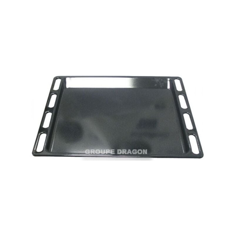 Lèche-frites emaillé noir pyrolyse pour four Scholtes