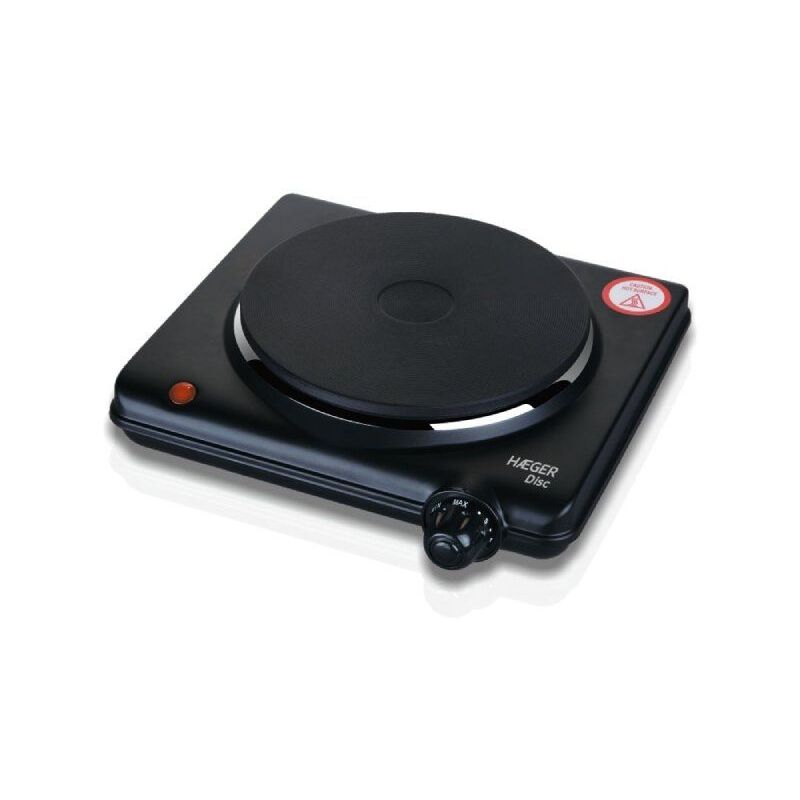 Haeger - HP-01B.012A hobs Black Hob 23 cm Spiral burner 1 zone(s)