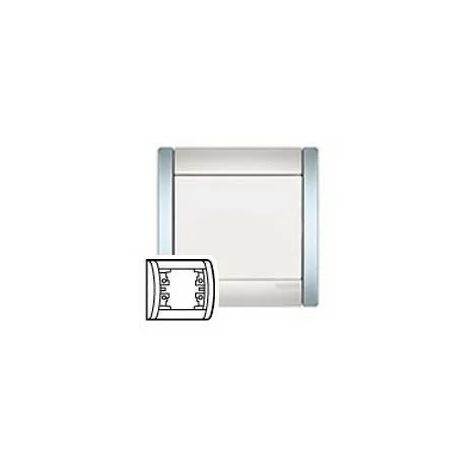 Plaque Legrand 82010 Sagane Kozi Glacier 1 poste – Dimensions 82x82mm – Finition résistante pour usage professionnel