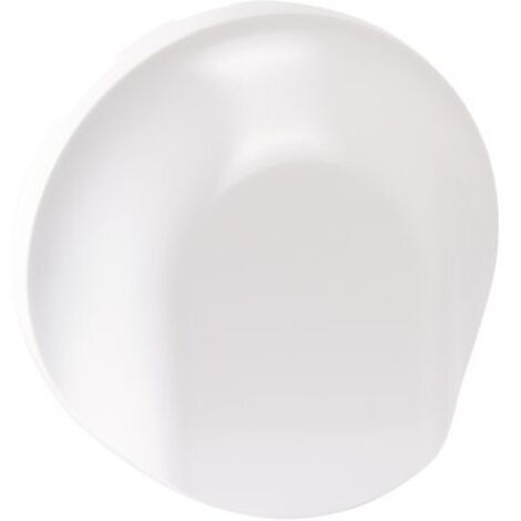 Plaque Legrand Céliane – Enjoliveur sortie de câble blanc – S'adapte sur mécanisme Réf: 067181 – Fixation rapide