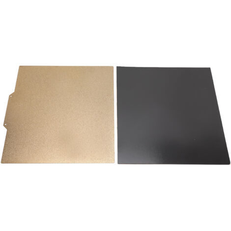Plaque magnétique flexible PEI double face texturée pour imprimante 3D UM2, lit d'impression en acier ressort peint en poudre
