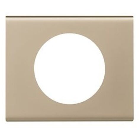 PLAQUE MATIERE 1 POSTE NICKEL VELOURS CELIANE LEGRAND 069111