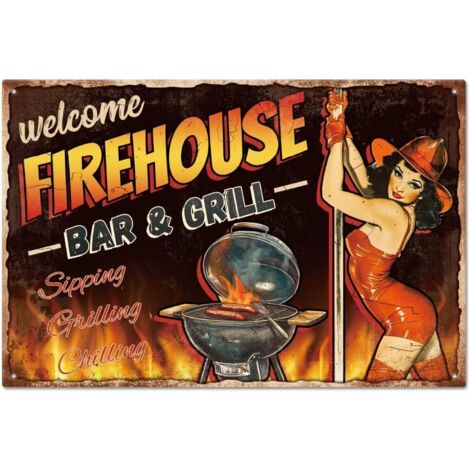Plaque métallique en étain vintage de Pin Up Lady 20x30 cm, Plaque de porte de chambre en étain drôle rétro de bar-grill, Plaques de cave, Plaque d'art, Affiche, Décoration murale pour les bars à la m