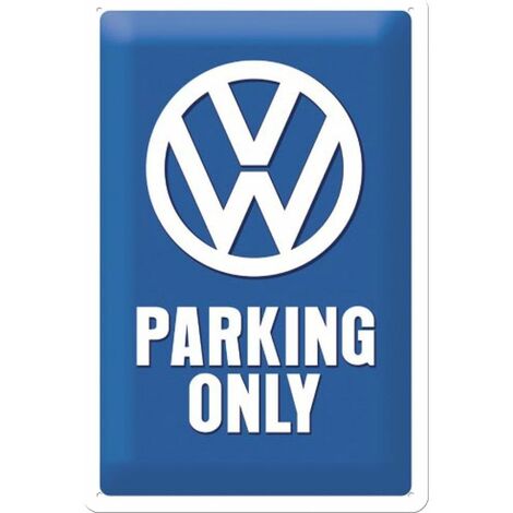 Plaque métallique Volkswagen 30x20