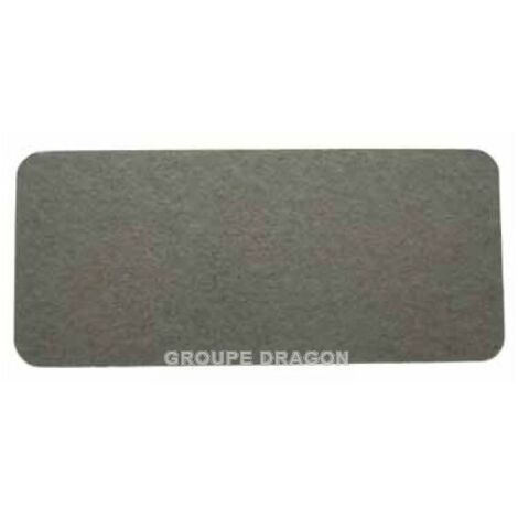 plaque mica 4.6 cm x 10.4 cm pour micro ondes WHIRLPOOL