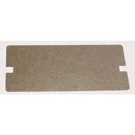 Plaque mica guide ondes 136 x 45 m/m pour micro ondes WHIRLPOOL