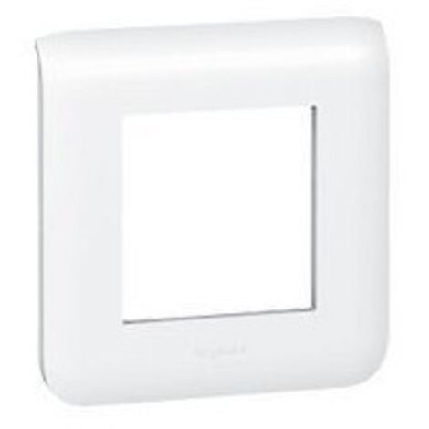 Plaque mosaic blanche legrand (78802)