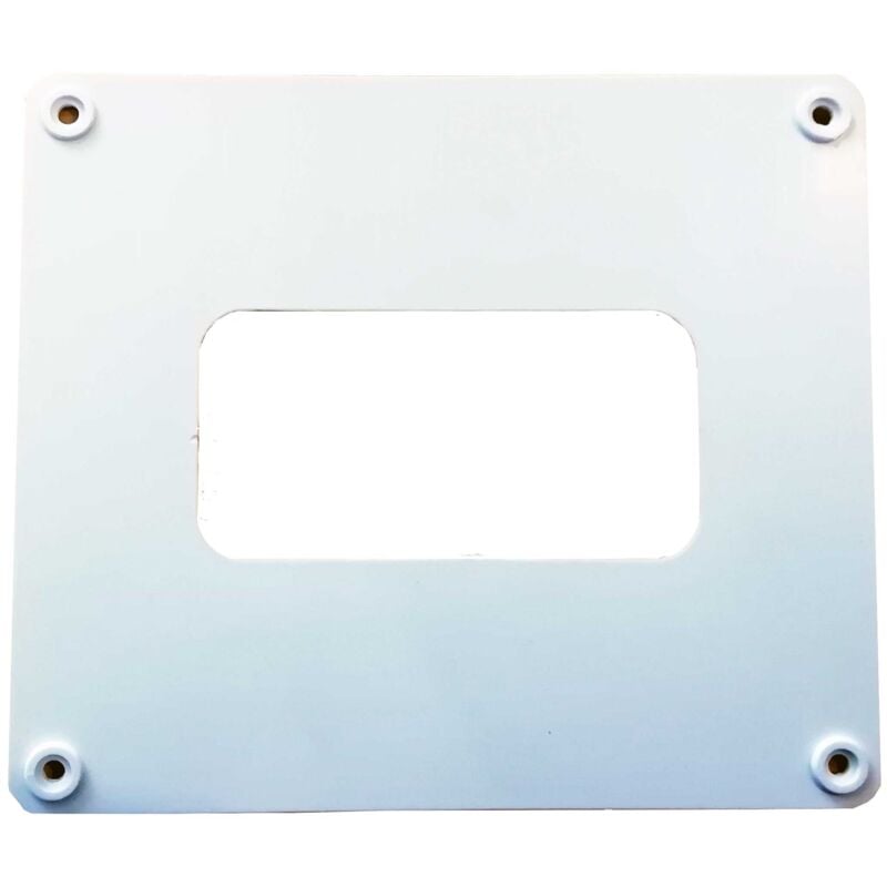 Plaque murale rectangulaire Siber Dimensions : 180x90 mm