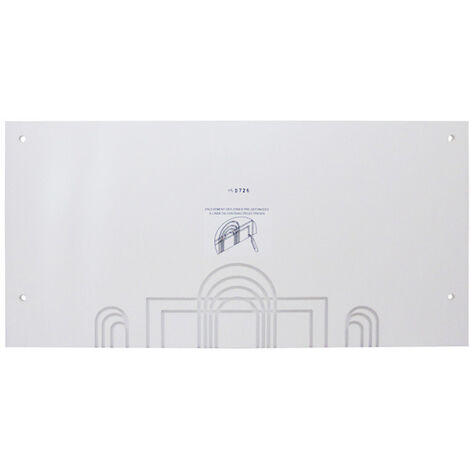 Plaque obturation étages (EE010-P094)