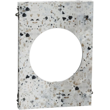 Plaque Odace Terrazzo Architecte 1 poste centrale (S954801)