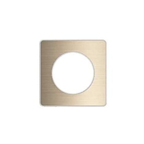 71/ mm / Blanc 4 Plaque Odace Touch Blanc entraxe 71/ mm/