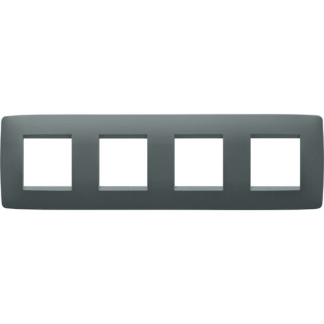 PLAQUE ONE 2+2+2+2P H SARCELLE GEWISS GW16128VZ