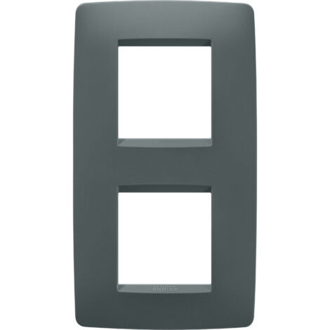 PLAQUE ONE 2+2P V SARCELLE GEWISS GW16124VZ