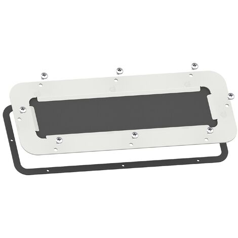 plaque passe-câbles flexicable - pour coffret s3d - 245 x 130 mm - schneider electric nsytlcme