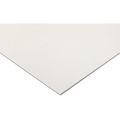 Plaque ABS RS PRO Blanc, 1220mm x 610mm x 1.5mm