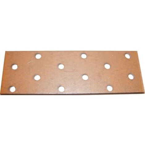 Plaque Perforée 120x40x2 Zn - Afbat