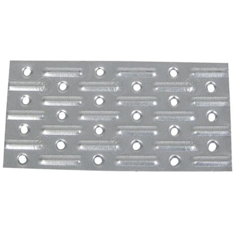 Plaque Perforée 140x60x2mm Galva - Afbat