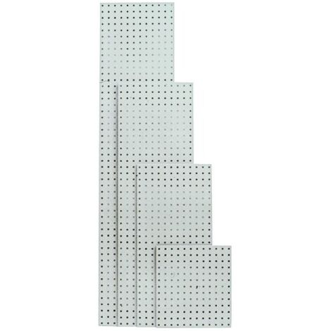 Plaque perforée 1486x457 mm gris clair RAL 7035