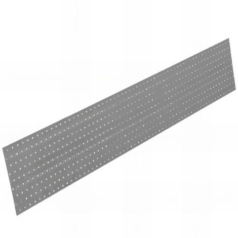 Fixtout – Plaque perforée galvanisée 180 x 1200 x 2,0 mm – Acier DX51D + Z275 pour chantiers humides – Résistance à la corrosion