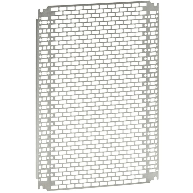 Plaque perforée Lina 25 pour coffret Atlantic, Atlantic Inox et Marina hauteur 300 x largeur 300 Legrand 036091