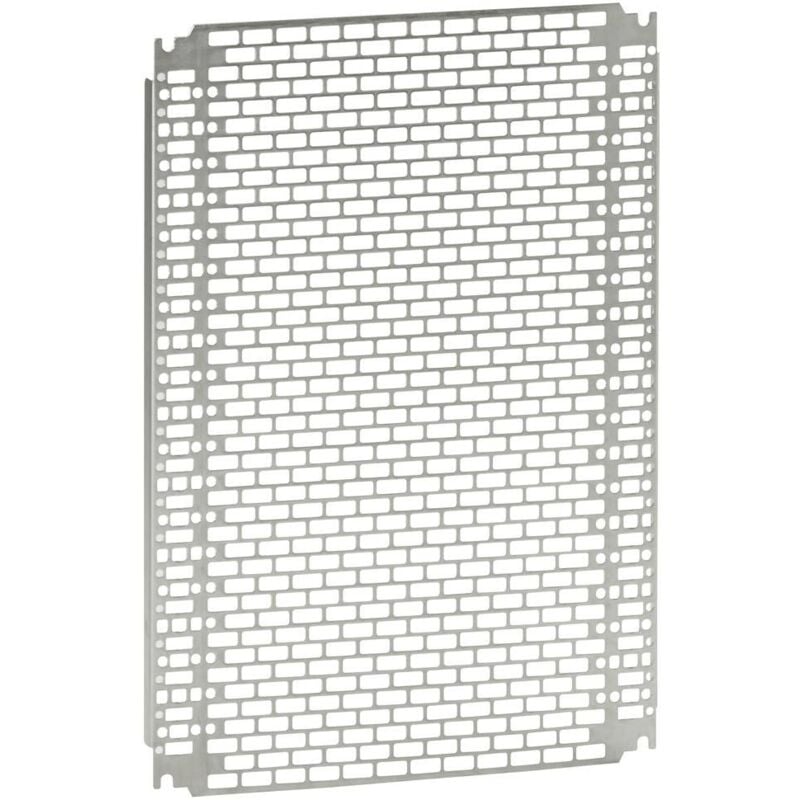 Plaque Perforée Lina 25 Pour Atlantic/inox/marina H 400 X L 400 Legrand 036092