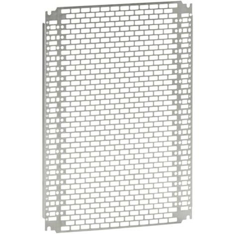 PLAQUE PERFORÉE LINA 25 POUR ATLANTIC/INOX/MARINA H 400 X L 400 LEGRAND 036092