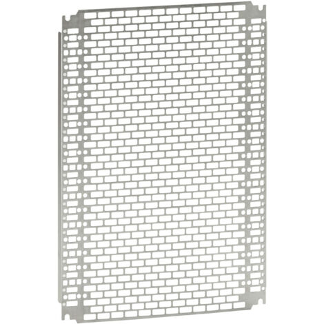 Plaque perforée Lina 25 pour coffret Atlantic, Atlantic Inox et Marina hauteur 800xlargeur 800 LEGRAND 036020