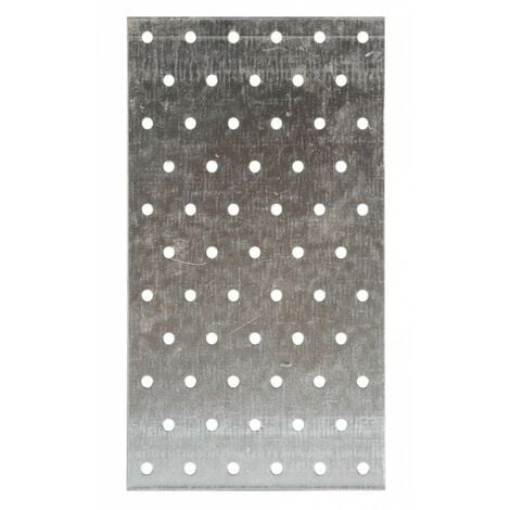 Plaque perforée NP 80x160mm - ep 2mm