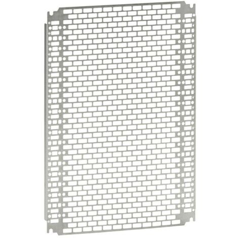 plaque perforée - pour coffret atlantic - 300 x 200 - legrand 036007