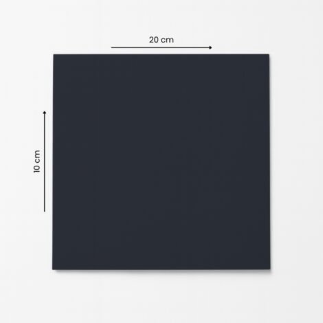 Plaque Plexiglas Gris PMMA 3 mm – Verre Acrylique – 100x200 mm – Résistante et Découpable
