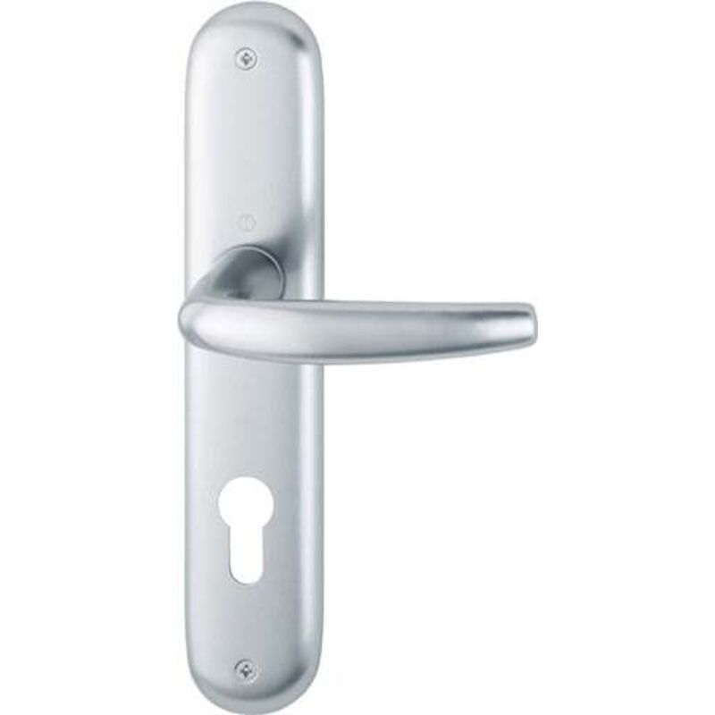 Garniture à plaque longue Atlanta 1530/273P Alu.F1 pz 72mm din g/d - 2791598 - Hoppe