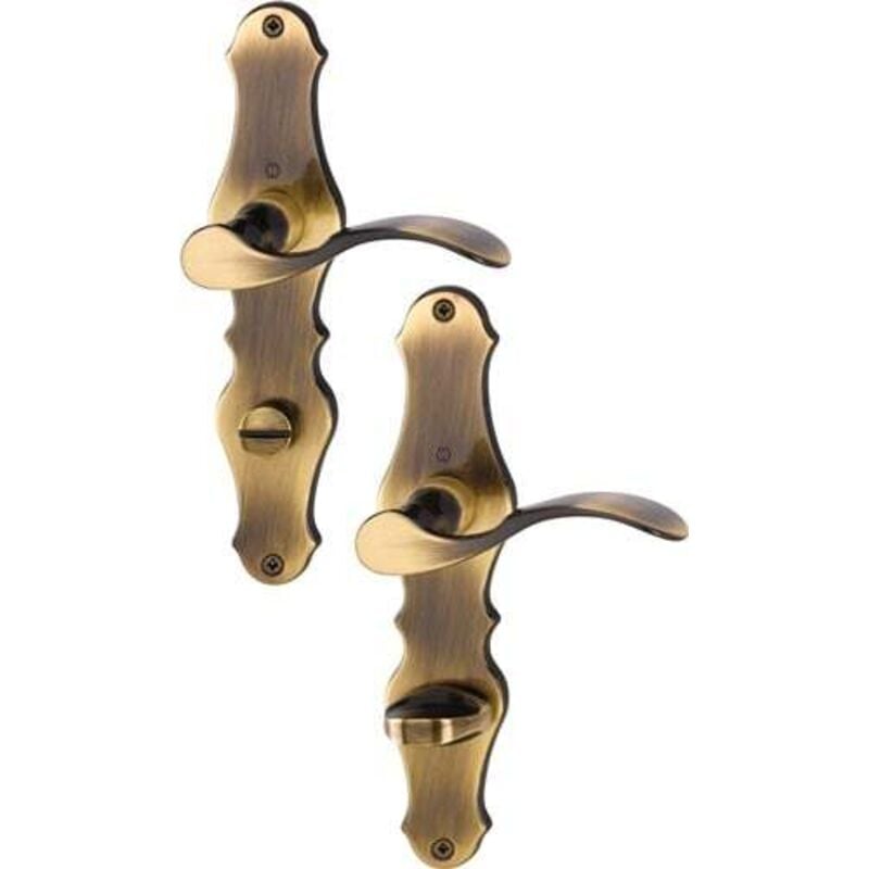 Garniture à plaque longue Weimar M112SLN/2007 ms F73 sk/ol 78mm din l/r - 8167462 - Hoppe