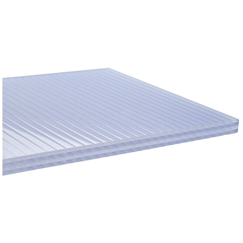Plaque polycarbonate alvéolaire 32MM - Coloris - Opaline, Epaisseur - 32 mm, Largeur - 98 cm, Longueur - 3 m