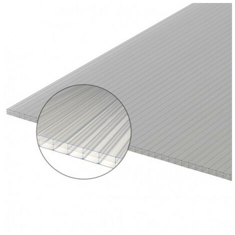 PLAQUE POLYCARBONATE ALVÉOLAIRE 4000 x 980 x 16MM