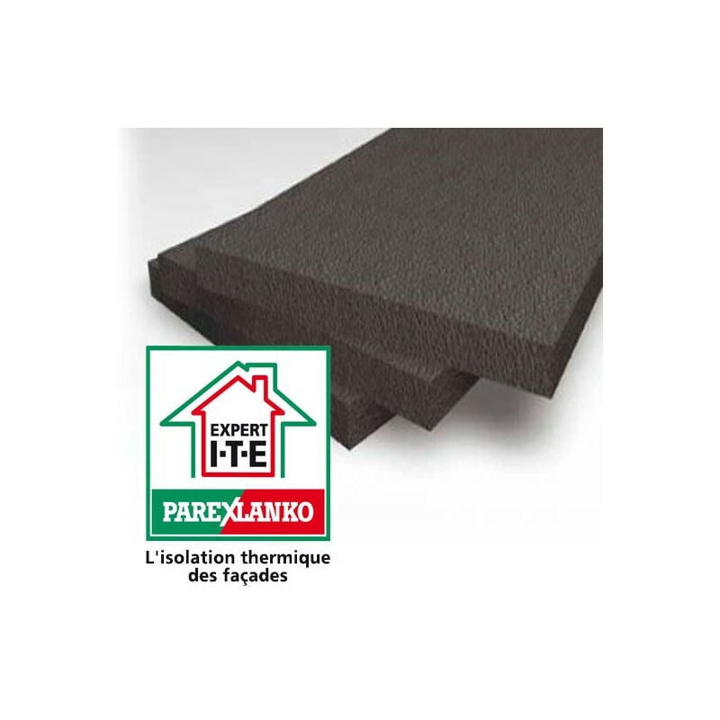 Polystyrene graphite Ep. 180mm Format : 1.20x0.60 R5.80 - paquet(s) de 2.16 m²