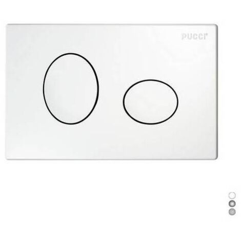 Plaque pour cassette encastrée pucci boutons eco 2 ellipse mod.2014