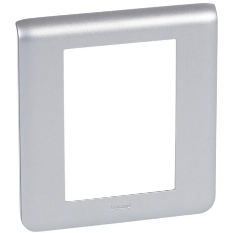 Plaque pour écran tactile couleur MyHOME screen BUS 3,5 pouces Mosaic alu LEGRAND 079174