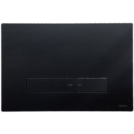 Plaque Pour Wc Suspendu Blackmat - CRISTINA ONDYNA AC10013