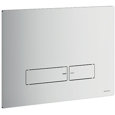 Plaque Pour Wc Suspendu Chrome - CRISTINA ONDYNA AC10051