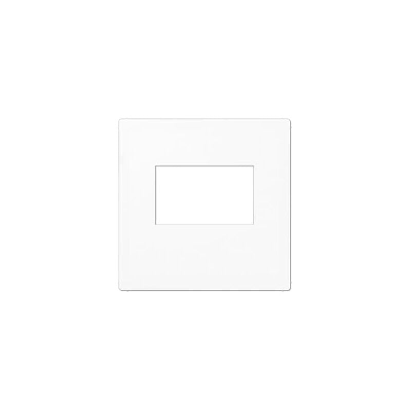 Jung - plaque prise usb a blanc alpin (référence : A1569USBWW)